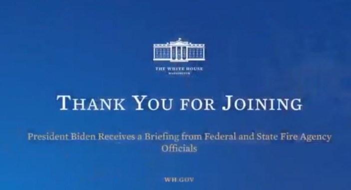 Beyaz Saray, Joe Biden konuşurken canlı yayını kesti