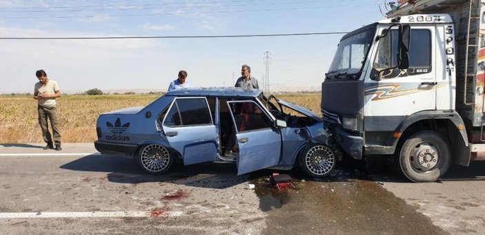 Aksaray'da hatalı sollama faciaya neden oldu: 8 yaralı