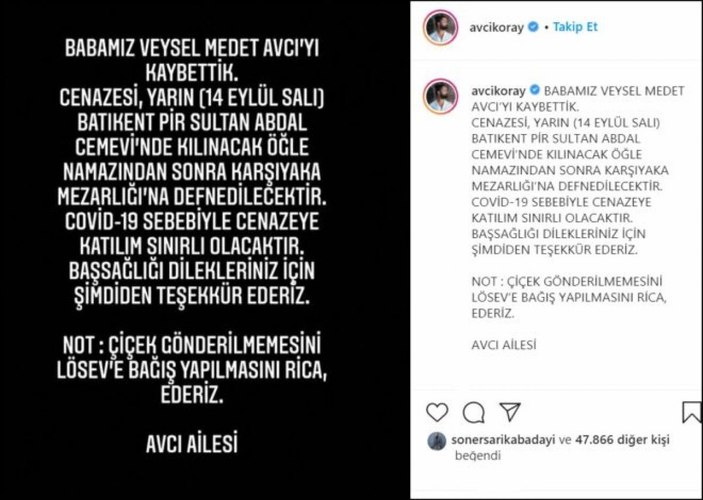 Koray Avcı'yı yıkan ölüm! Tek ricasını duyurdu...