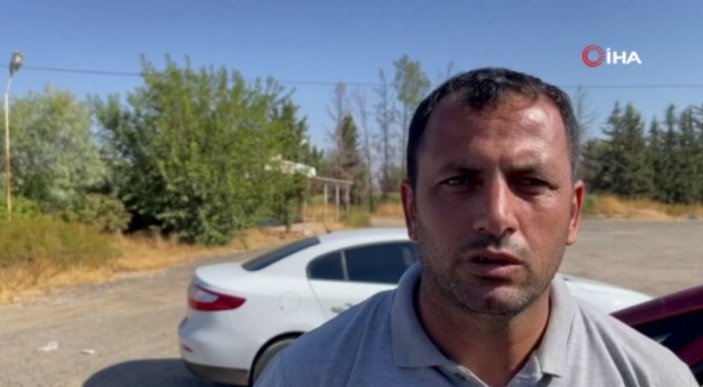 Şanlıurfa'da vatandaşlar tarafından fark edilen hırsız jandarmaya sığındı