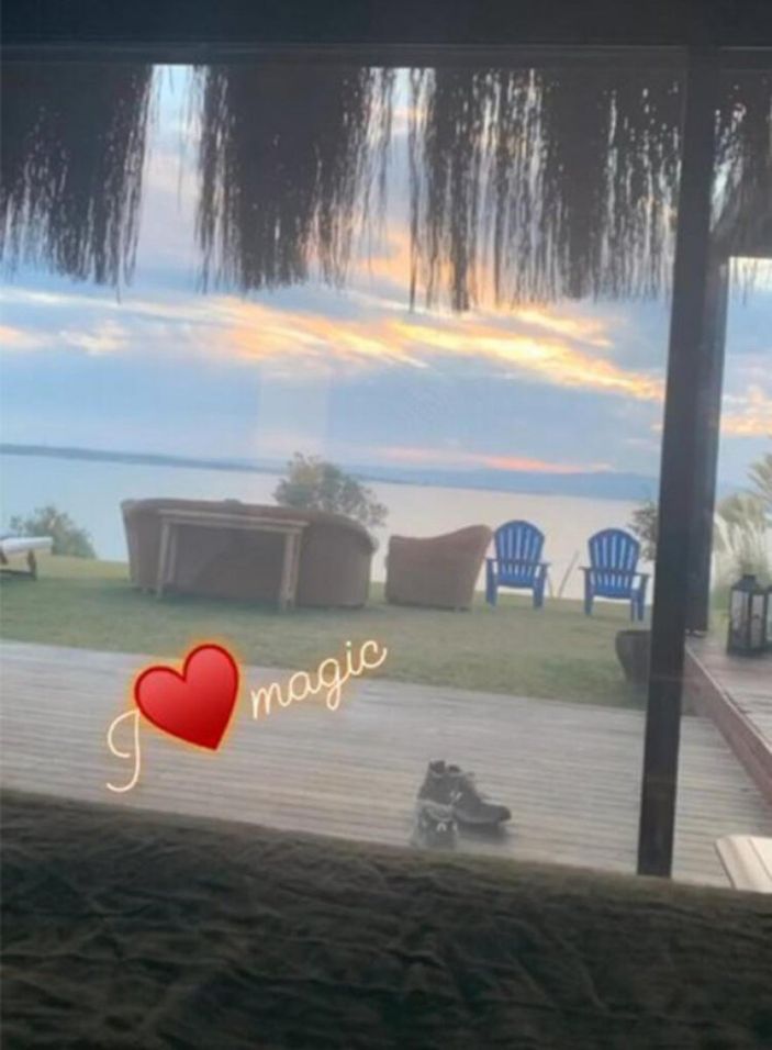 Sinem Kobal köy hayatını paylaşmaya doyamıyor! Kenan İmirzalıoğlu üzüm bağında...