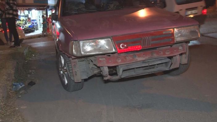 Arnavutköy’de, yabancı uyruklu ehliyetsiz sürücü polise yakalandı