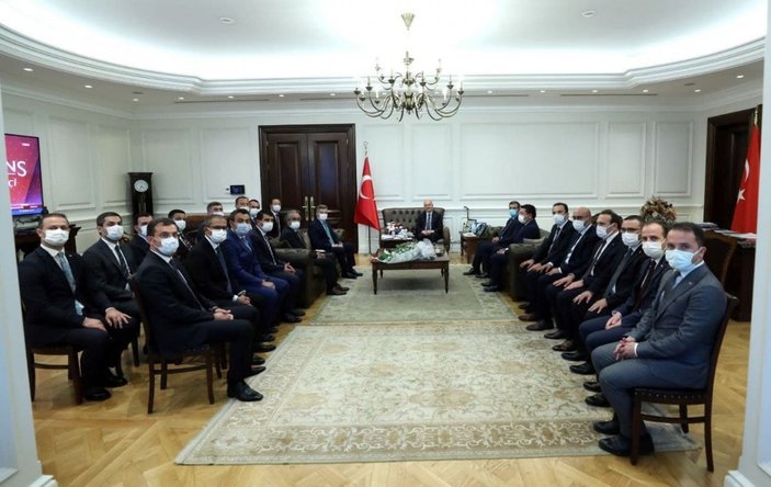 İçişleri Bakanı Süleyman Soylu mülkiye müfettişleriyle buluştu