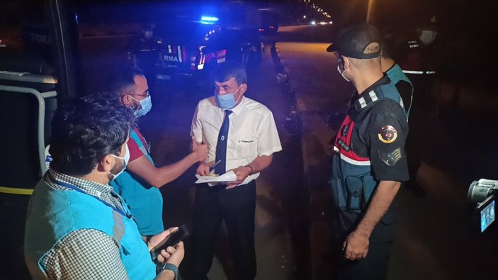 Kırıkkale'de karantina süresinin bitmesine saatler kala yakalandı
