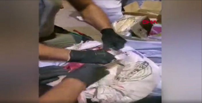 Malatya’da, yolcu otobüsündeki valizlerden 53 kilo 950 gram eroin çıktı