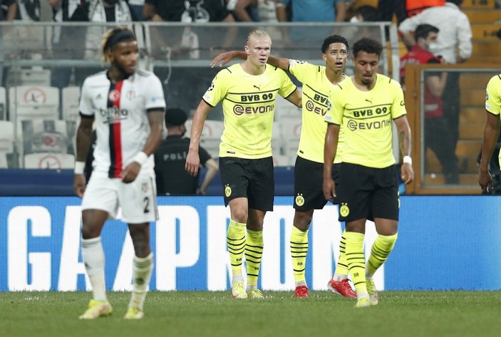 Beşiktaş, Şampiyonlar Ligi'nde Dortmund'a mağlup oldu