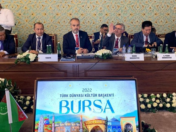 Türk Dünyası Kültür Başkenti unvanı Bursa'ya verildi