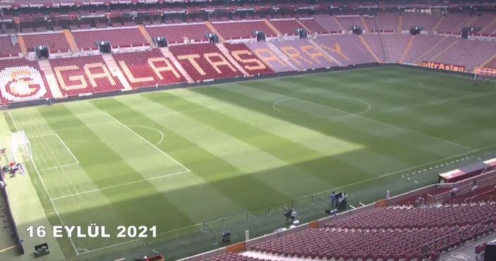 Galatasaray'ın stadındaki muhteşem değişim