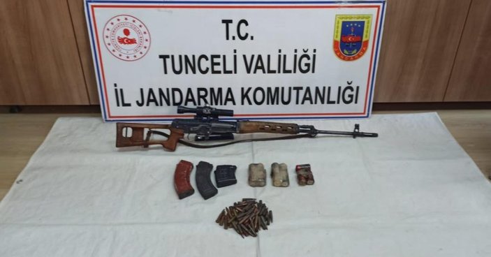 Tunceli’de tespit edilen 10 terörist sığınağı yok edildi