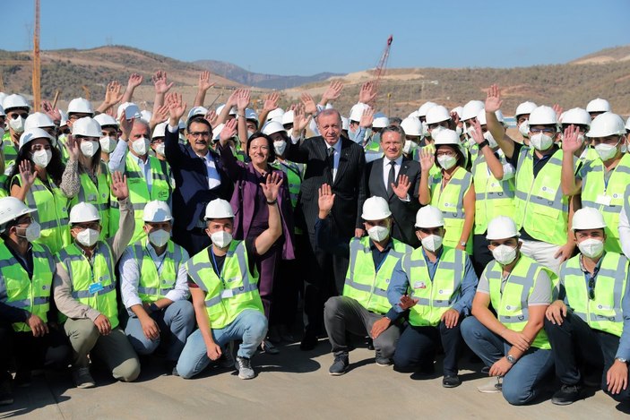 Akkuyu Nükleer Güç Santrali'nde çalışmalar sürüyor