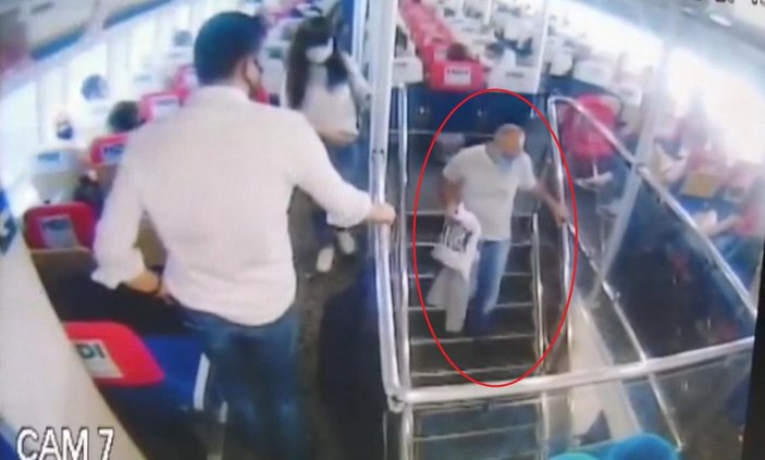 Bursa deniz otobüsünde, uyuyan kadın yolcu taciz edildi