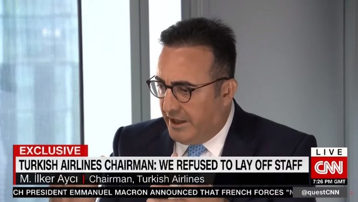 Türk Hava Yolları’nın başarısı CNN International’da anlatıldı