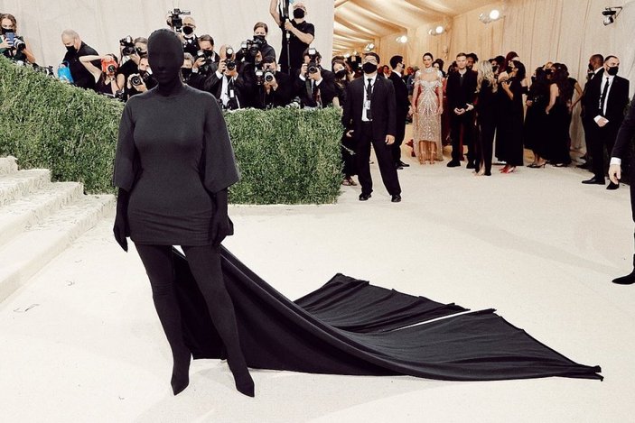 Kim Kardashian MET Gala'daki kostümüyle ilgili konuştu