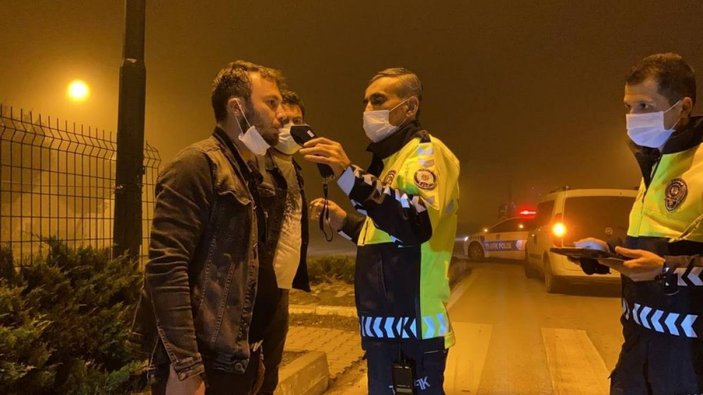 Bursa'da trafikte kural ihlali yapan sürücünün alkollü olduğu belirlendi