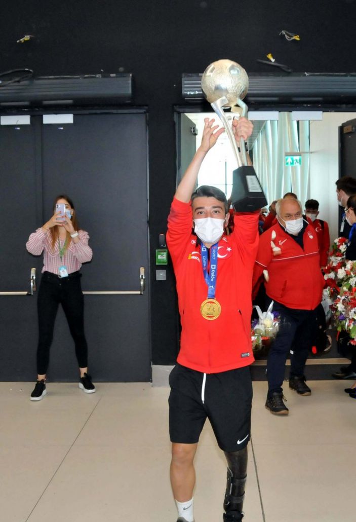 d Avrupa şampiyonu Ampute Milli Takımımız İstanbul'da