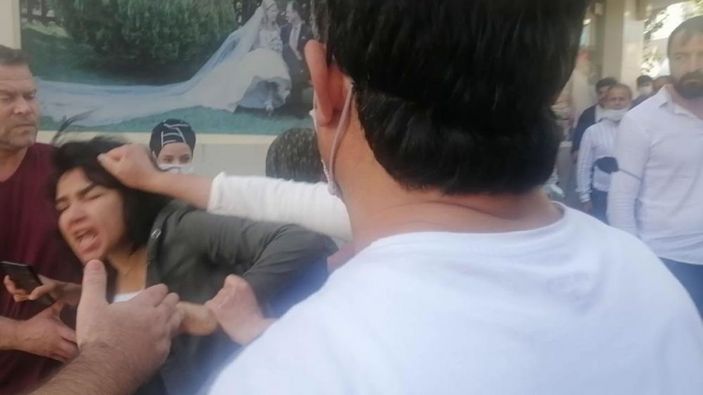 i Bolu'da bir adamın eşi ve sevgilisi birbirine girdi