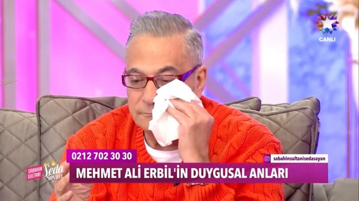 Hayranı, Mehmet Ali Erbil’i ağlattı