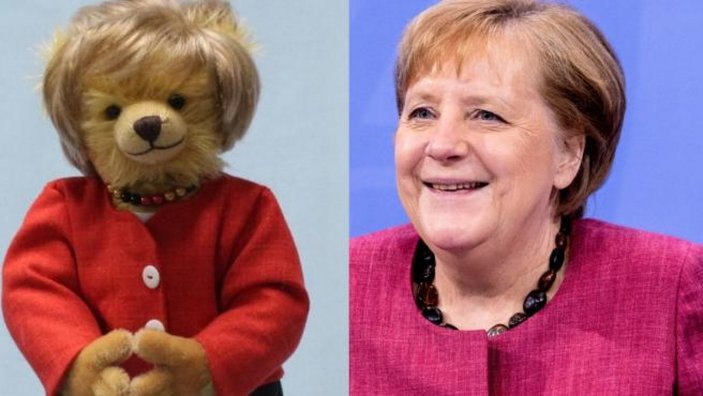 Almanya'da Angela Merkel için hatıra oyuncak üretildi