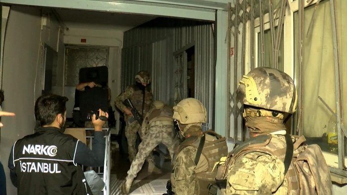 İstanbul polisinden uyuşturucu operasyonu