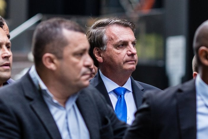 Brezilya Devlet Başkanı Jair Bolsonaro, New York'ta pizzacıya alınmadı