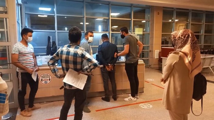Kırıkkale'de ehliyet sınavında akılalmaz kopya düzeneği