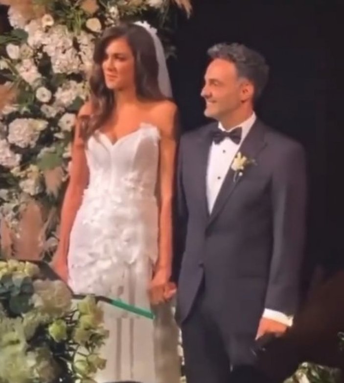 Arda Türkmen, Melodi Elbirliler ile evlendi