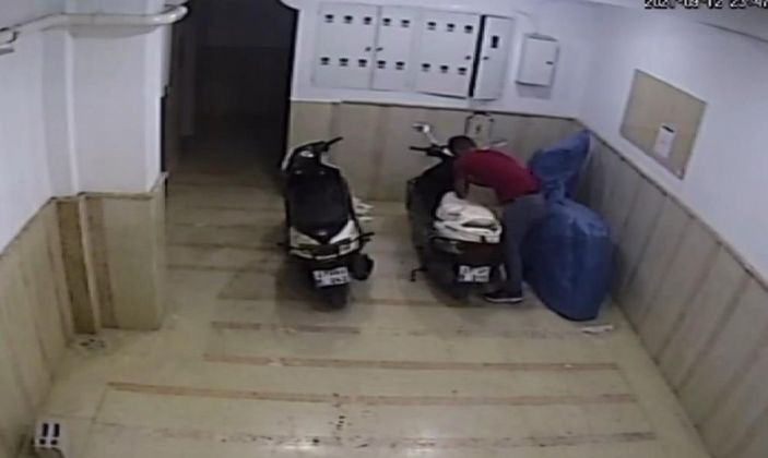 Gaziantep'te hırsızlar, kendilerinden saklanan motosikletleri çaldı