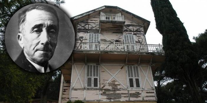 Hüseyin Rahmi Gürpınar'ın Heybeliada'daki evi çürüyor