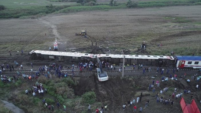 Çorlu'daki tren kazasında yaralanan 3 yolcuya rekor tazminat