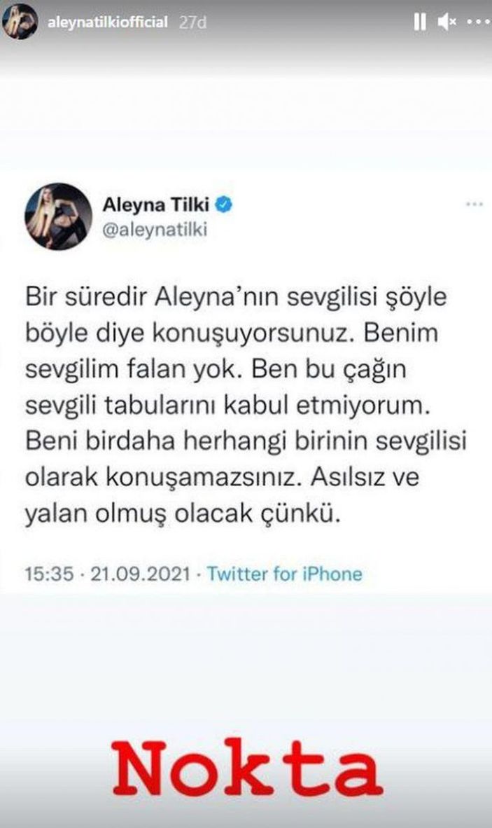Herkesi şoka uğrattı! Aleyna Tilki'den şaşırtan veda kararı: 'Hoşça kalın gidiyorum ben'