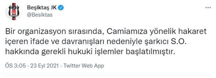 Serdar Ortaç'tan Beşiktaşlıları kızdıran sözler
