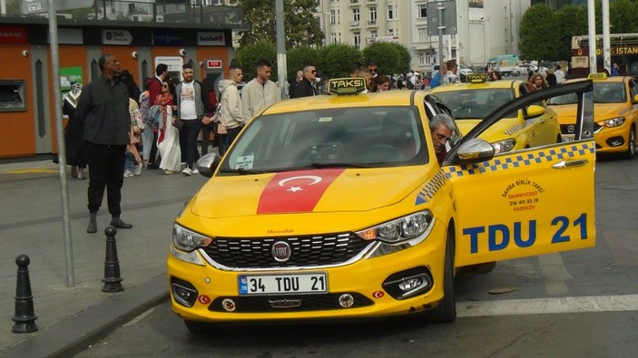 Taksim’de trafik denetimi uygulandı