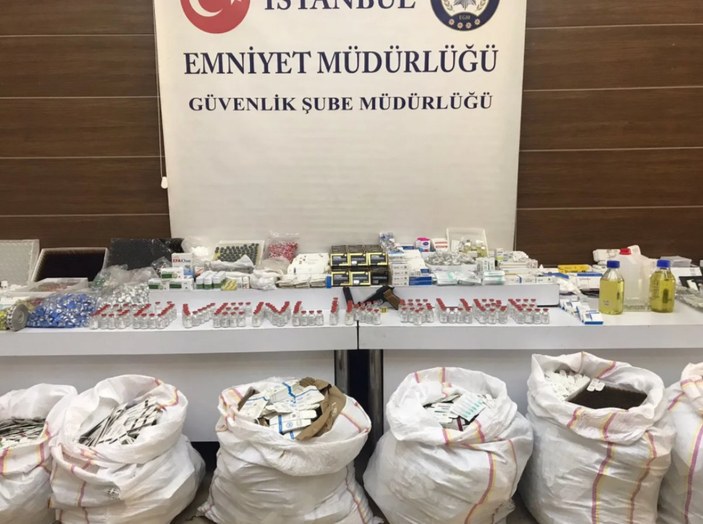 İstanbul'da sahte ilaç operasyonu