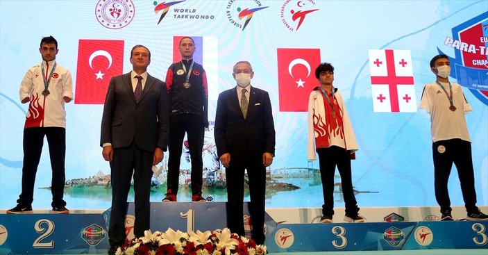 Avrupa Para Tekvando Şampiyonası'nda Türkiye 25 madalya topladı