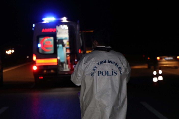 Gaziantep'te polisten kaçan Afgan göçmen, taksinin çarpmasıyla hayatını kaybetti