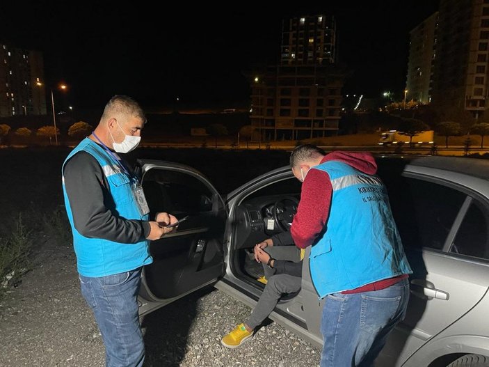 Kırıkkale'de karantinaya uymayan kişi yurda yerleştirildi