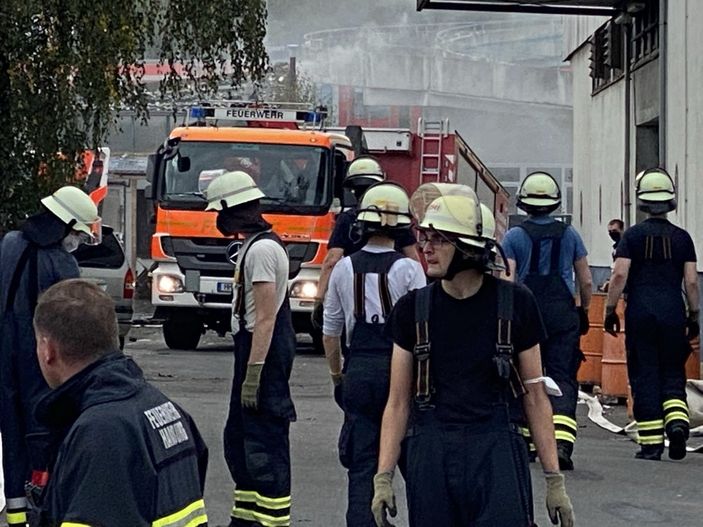 Almanya'da gurbetçinin iş yeri küle döndü