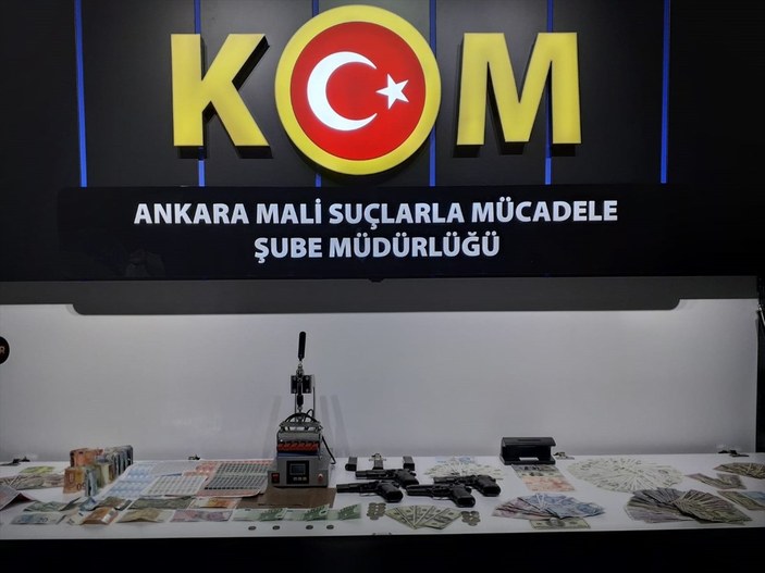 Ankara merkezli 'kalpazanlık' operasyonu