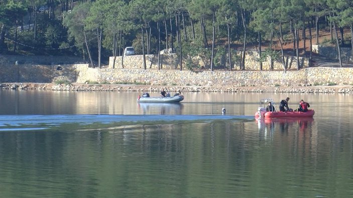 Sancaktepe'de gölette kaybolan şahsın son görüntüleri ortaya çıktı