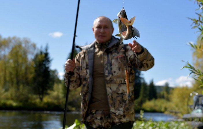 Rusya Devlet Başkanı Vladimir Putin, Sibirya’da tatilde