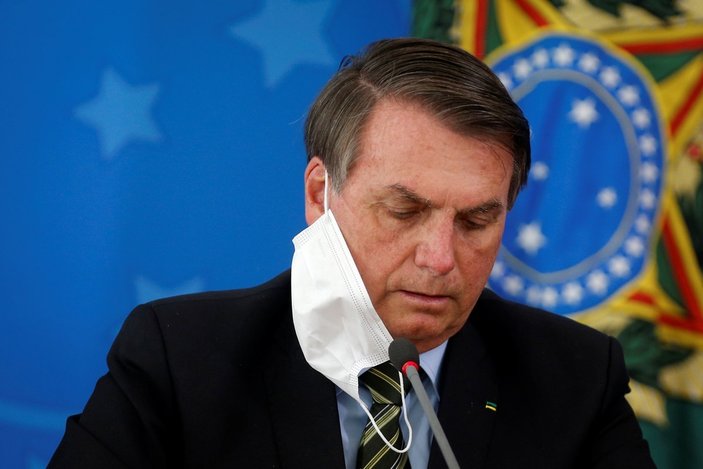 Brezilya Devlet Başkanı Jair Bolsonaro BM'den Kovid-19'lu döndü