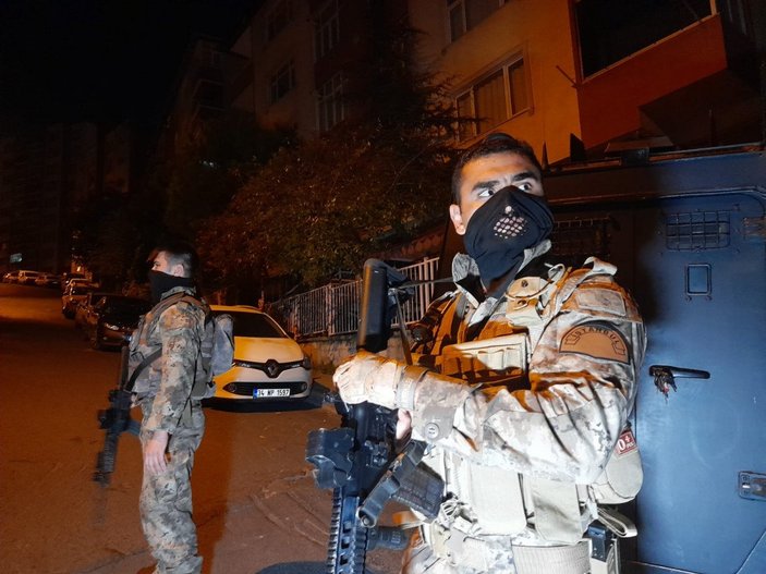 İstanbul'da 60 adrese uyuşturucu baskını
