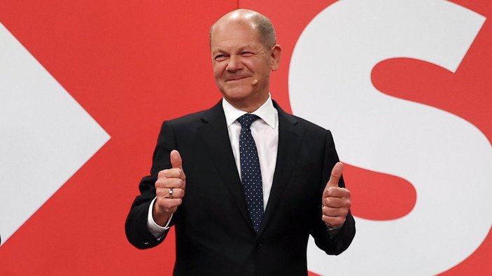Almanya'da SPD'li Olaf Scholz, koalisyon planını açıkladı