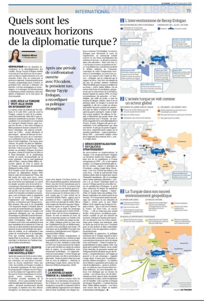 Fransız Le Figaro'dan Türkiye için dış politika analizi