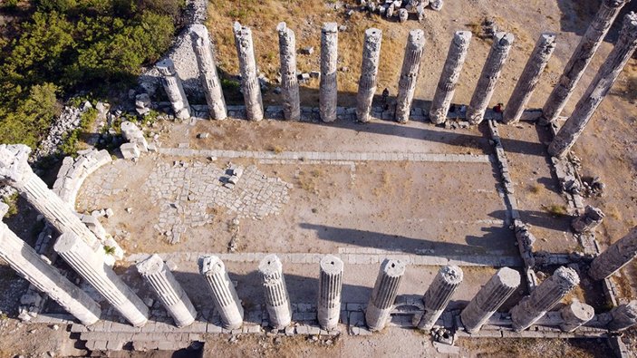 Mersin'de Uzuncaburç Antik Kenti gün yüzüne çıkarılıyor