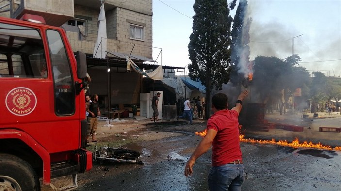 Cerablus'ta eş zamanlı bombalı saldırı: 2 ölü 19 yaralı