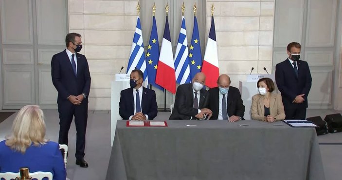 Yunanistan ile Fransa arasında silah satışı anlaşması