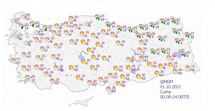 Meteoroloji'den kuvvetli sağanak yağış ve sel uyarısı