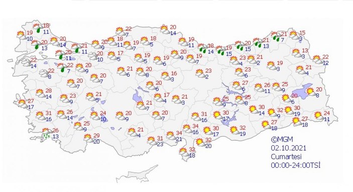 Meteoroloji'den kuvvetli sağanak yağış ve sel uyarısı