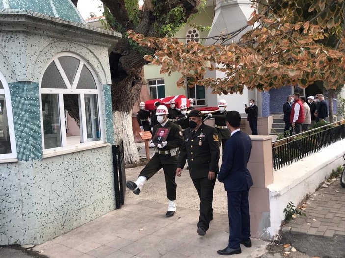 Edirne'de Kore gazisi son yolculuğuna uğurlandı